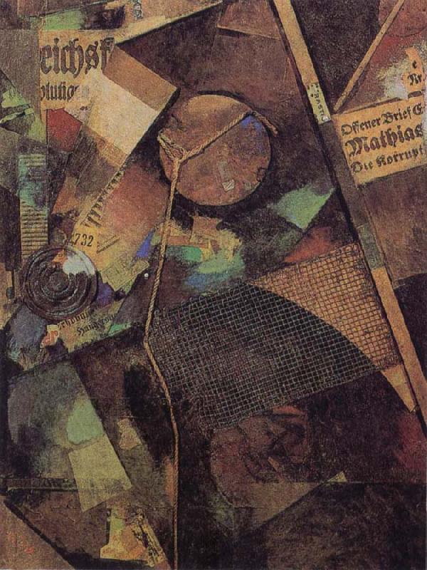 Kurt Schwitters Merz 25 A.The Constella tion oil painting image